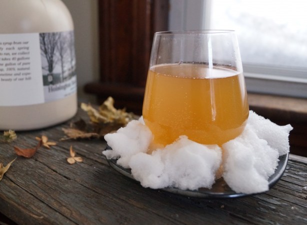 naturally fermented maple cider